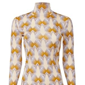 Tory Burch Silk Turtleneck